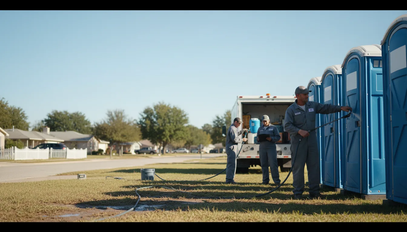 Long-Term Portable Toilet Rental in Winner, SD near me